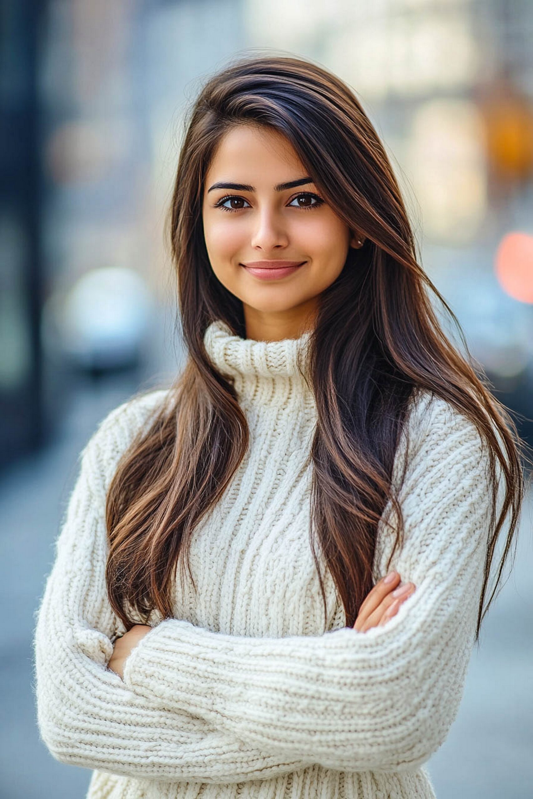 woman-with-her-arms-crossed-sweater-that-says-she-s-good-friend
